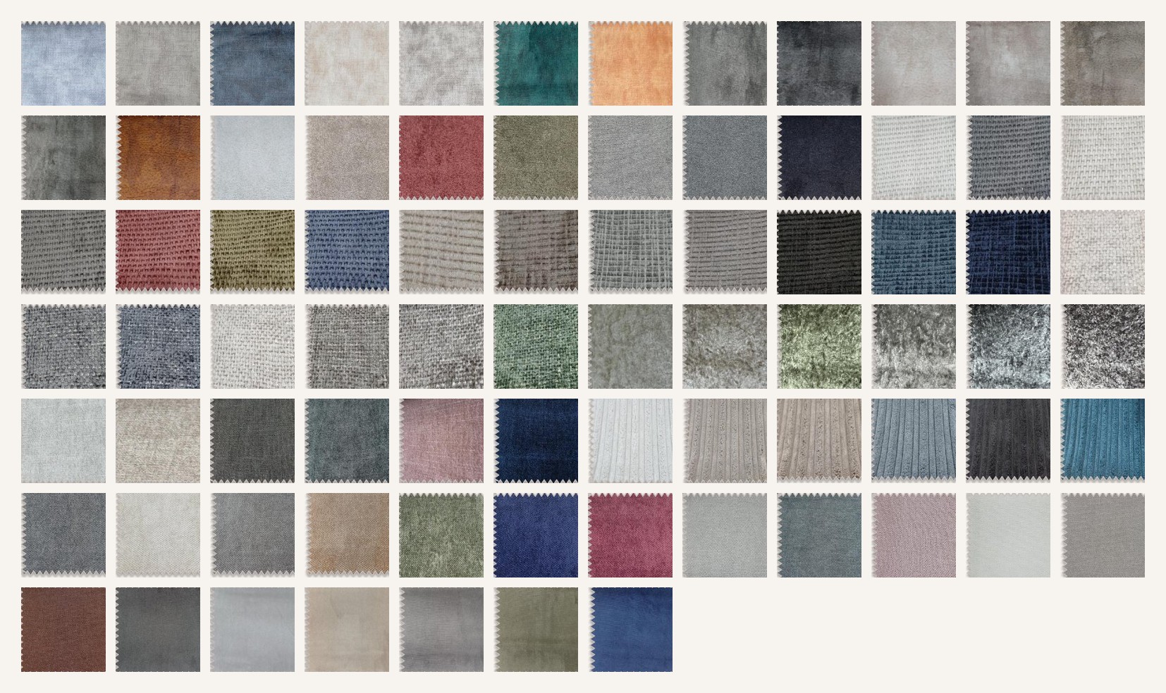 Selection of HA Upholstery fabrics from Collection 1