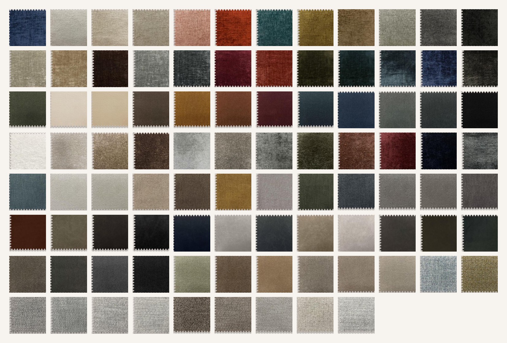 Selection of HA Upholstery fabrics from Collection 2